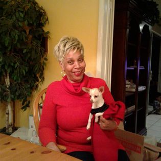 Sheri and Dog